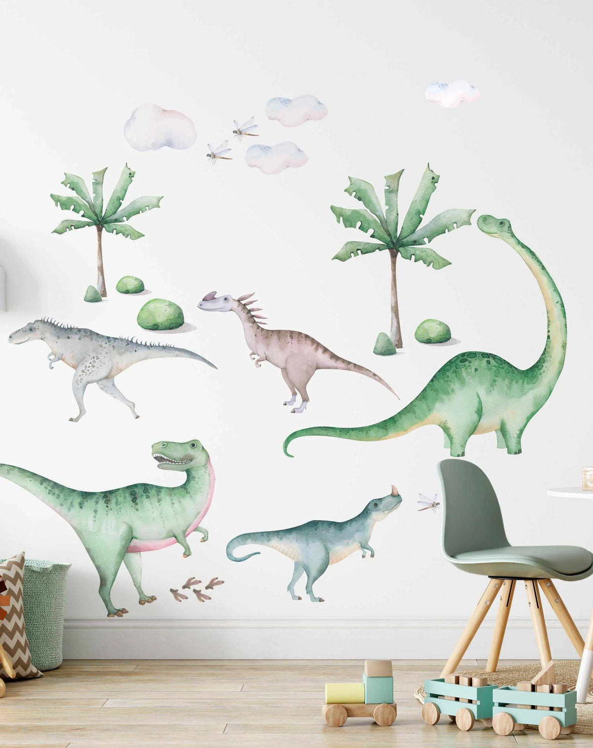 Monde Jurassique – Stickers muraux