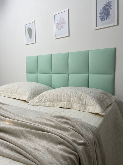 Tête de lit en tissu Oxford