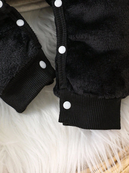 Grenouillère “Petit Monstre” en Polaire Douce