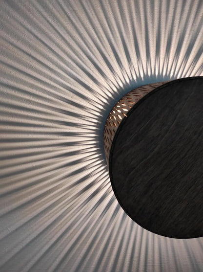 Applique murale en bois