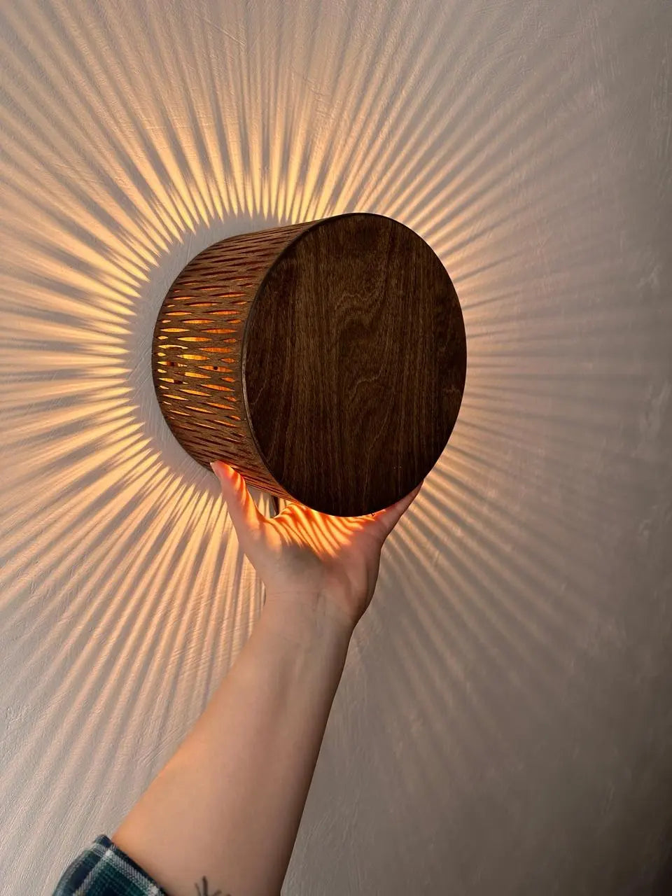 Applique murale en bois