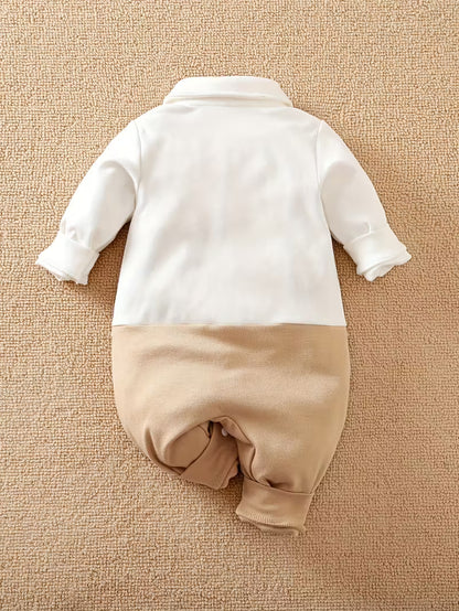 Barboteuse Bébé Gentleman Cravate