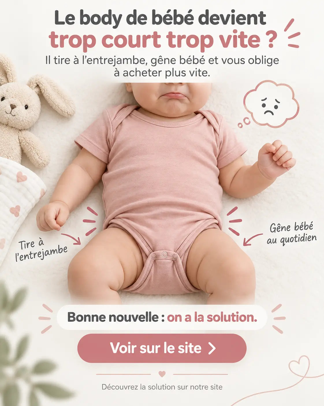 Extenseur de Body Bébé