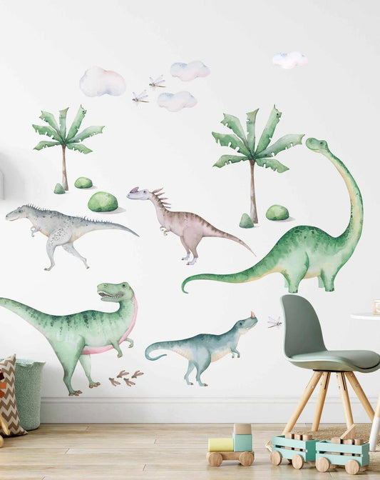 Monde Jurassique – Stickers muraux