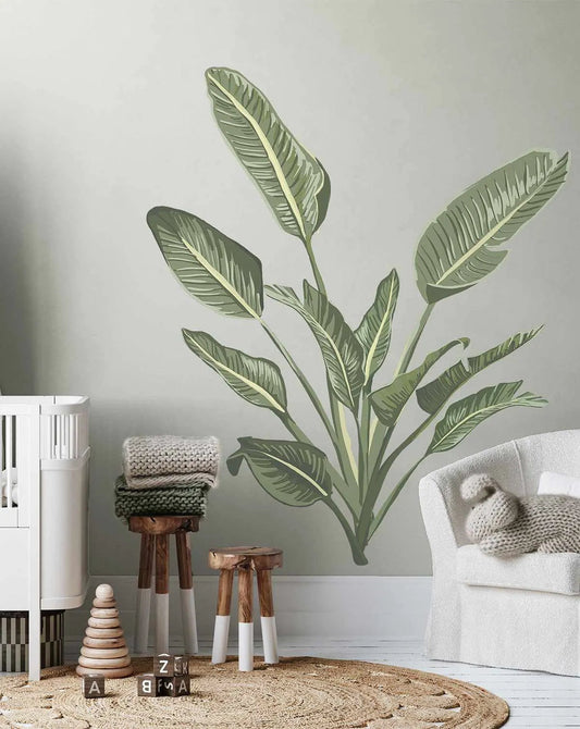 Feuilles tropicales – Stickers muraux