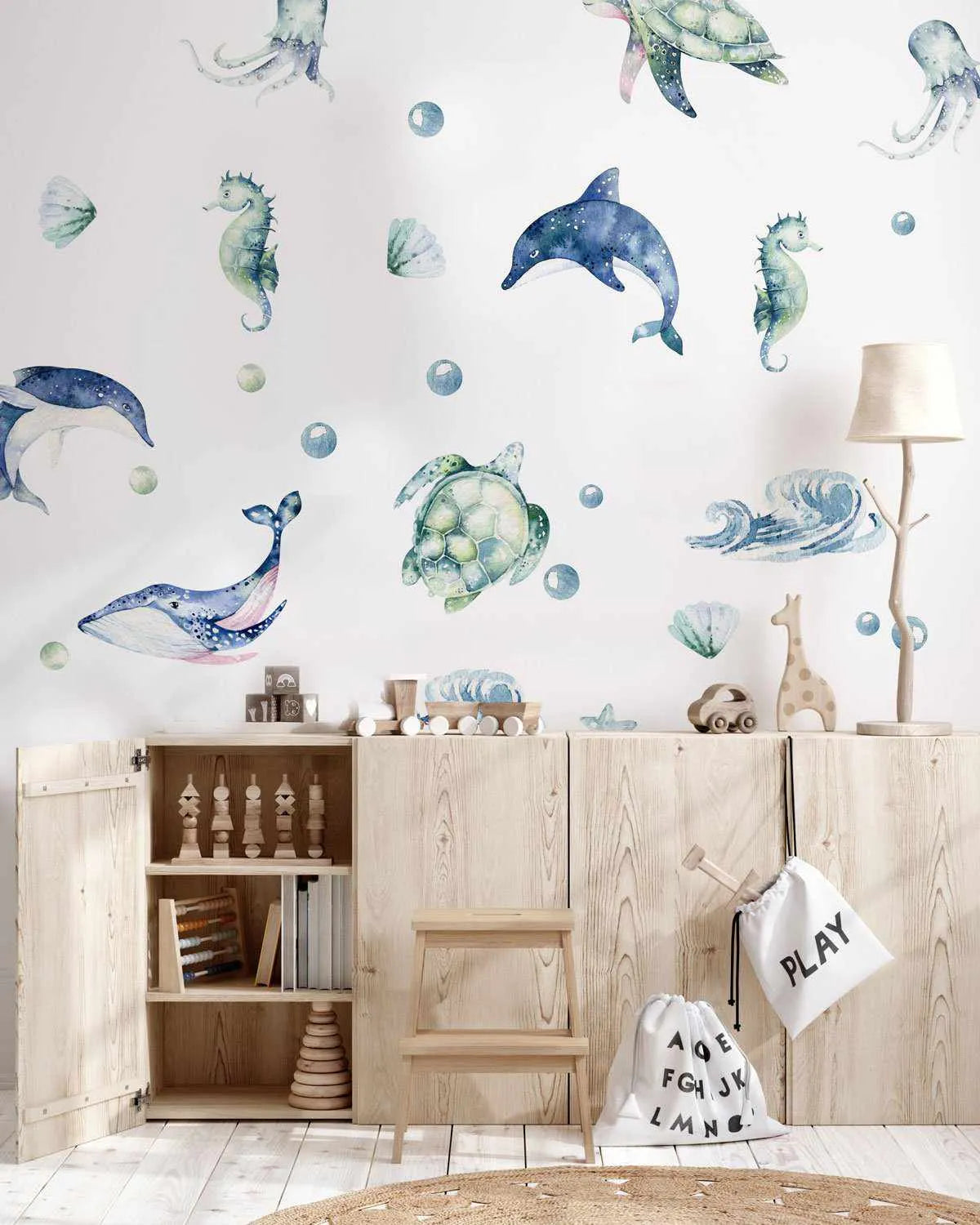 Le Monde Sous-Marin – Stickers muraux