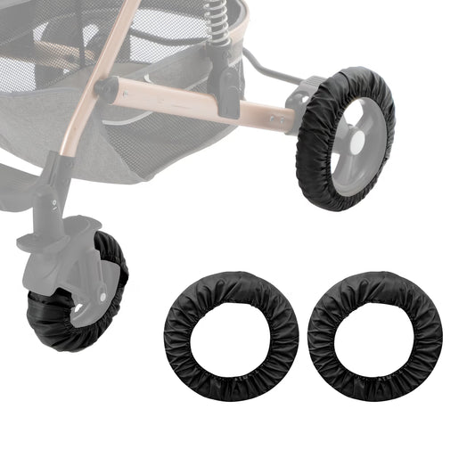 Housses Imperméables pour Roues de Poussette – Lot de 4
